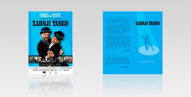 Gledališka predstava Zadnji tango